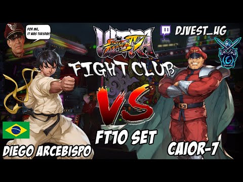 USF4 Fight Club Exhibition Series - Diego Arcebispo VS CAIOR-7 FT10 Set (Brazil Set)