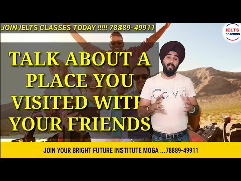 Time You Travel With Your Firends Cue Card | New Ielts Cue Cards | Ramandeep Sir Sample Ans Band 8.0