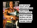 FULL DAY EATING MURAH, SEHAT FULL PROTEIN | MULTI VITAMIN MURAH | SIMPLE HOME WORKOUT