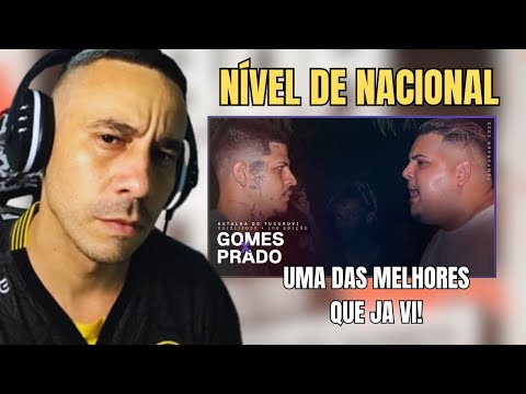 ZEN REACT- (MELHOR FINAL🔥) Gomes x Pradao | FINAL | BATALHA TUCURUVI 106