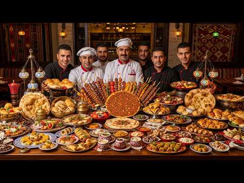 The Ultimate 3-Hour Turkish Food Marathon! Every Flavor of Turkey!