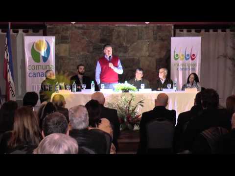 YAMANDU ORSI A  ASUNCION DE ALCALDES EN CANELONES JULIO 2015 DESDE LA COSTA TV