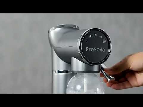G720 Grey LED Sparkling Water Soda Maker | Product Demo thumbnail