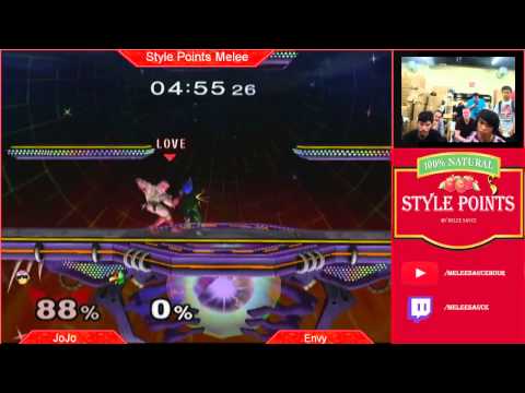 JoJo [CF] Vs Envy [Falco] Style Points 10 Melee 2