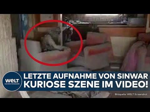 JAHJA SINWAR TOT: Letzte Aufnahmen vom Hamas-Chef! Israel veröffentlicht Drohnen-Video aus Gaza