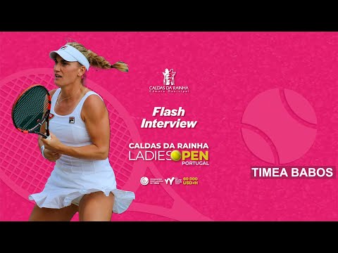 CALDAS DA RAINHA LADIES OPEN 2023 - Entrevista com Timea Babos