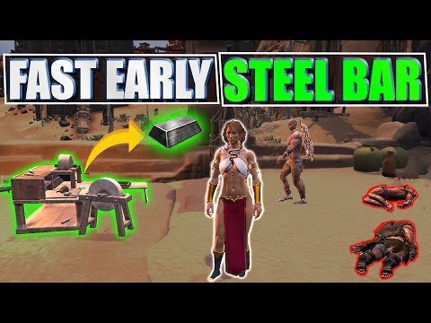 Best Way To Farm Steel Bar In Ch 2 Conan Exiles-Fastest Way To Farm A lot Of Steel Bar: Age Of War