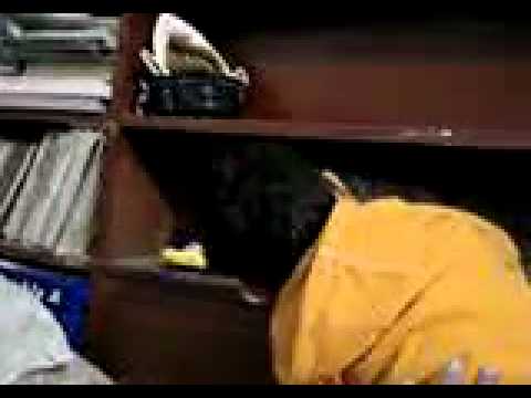 Noori khandan Hamza playing with cat .flv