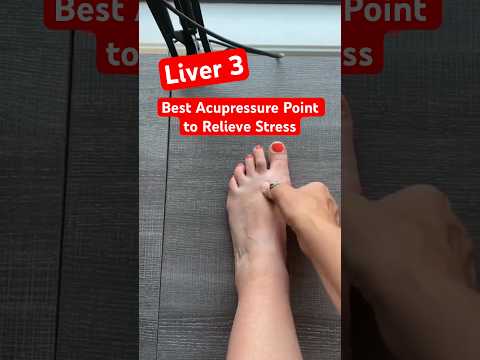 BEST Acupressure Point for Stress #acupuncturepoints