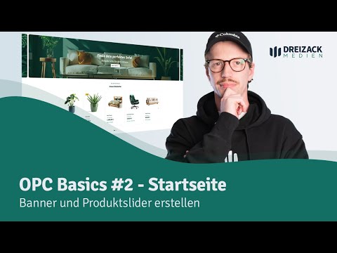 OPC Basics #2 - Startseite: Banner und Produktslider mit dem JTL OnPage-Composer erstellen