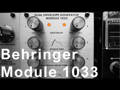 Behringer 1033 Dual Envelope Generator ~ review & envelope basics
