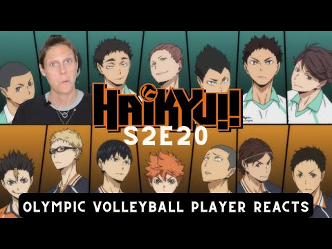 Olympic Volleyball Player Reacts to Haikyuu!! S2E20: "Wiping Out"