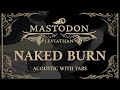 Mastodon - Naked Burn (Acoustic guitar cover - Tabs) - Ben Vincent
