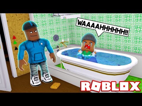 ADOPTED BY AN EVIL FATHER IN ROBLOX