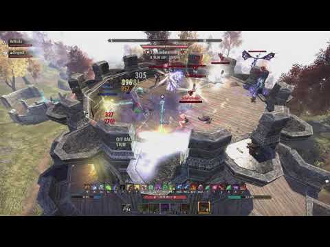 OVERPOWERED STAMINA WARDEN PvP - NEW BUILD PvP!!! | ESO Blackwood DragooX