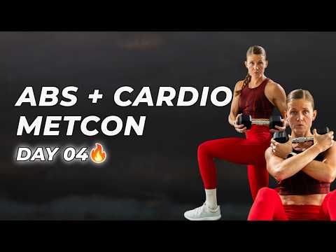 30-Minute Abs + Cardio MetCon (100 Burpees)