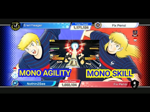 NAPOLEON VS PIERRE! MONO AGILITY VS MONO SKILL! KETIKA DUO MAUT CERAI🤣🤣 CAPTAIN TSUBASA DREAM TEAM