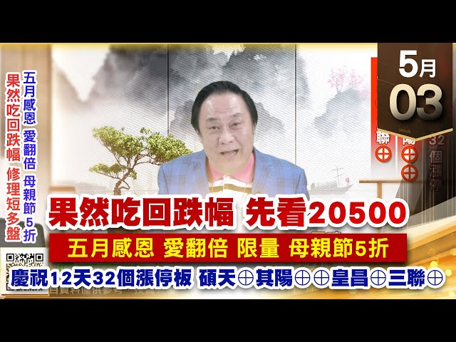 【王者至尊】王曈 0503《【果然吃回跌幅 修理短多盤】》慶祝12天32個漲停板，碩天⊕其陽⊕⊕皇昌⊕三聯⊕｜【光學王+元宇宙王+安控王+IC設計王】加入line@ king5588