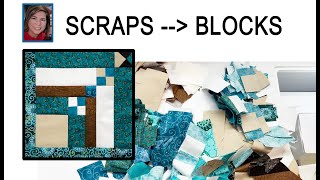 ✂️ MORE SCRAPS - HERITAGE QUILT LEFTOVERS ✂️ Cute Block! | Stashbuster | Scrapbuster