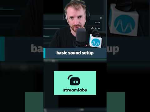 Самый простой способ настроить звук в Streamlabs OBS