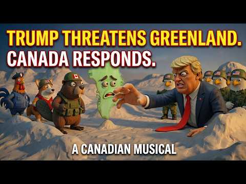 Operation: HANS OFF! 🦫🚫 A Canadian Satirical Musical (Claymation-Style)