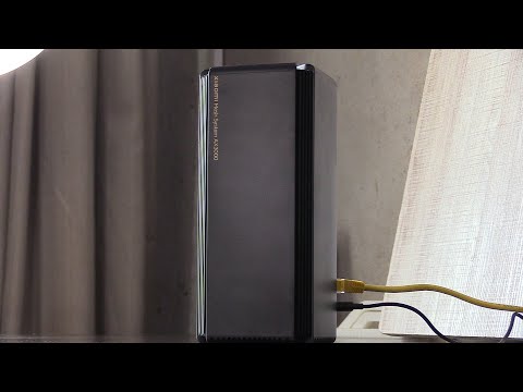 Image for YouTube video with title Xiaomi AX3000 Mesh router. A stealthy box with no unsightly antennae viewable on the following URL https://youtu.be/7I_z7tMSAZw