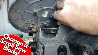 How to Change a Scroll Saw Blade
