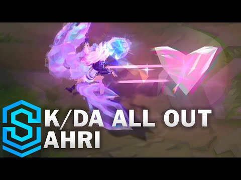 K/DA ALL OUT Ahri Skin Spotlight - League of Legends