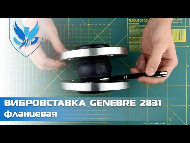 Вибровставка фланцевая стальная Genebre 2831