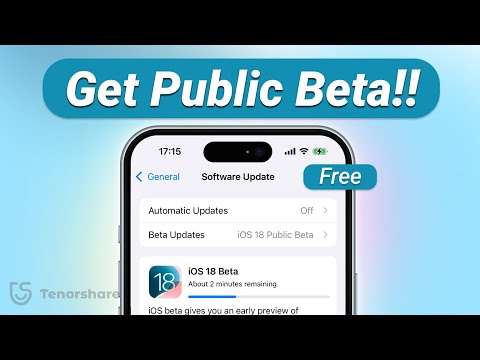 iOS 18.1 Public Beta Released! How to Download iOS 18 Public Beta? - Free & Official