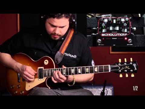Echolution 2 Deluxe Pigtronix Delay Pedal demo by Craig Brodhead of Turkuaz
