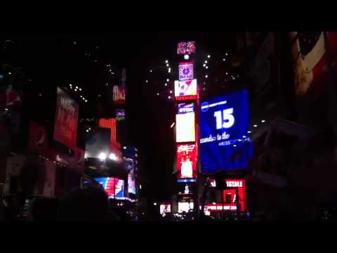 Happy New Year 2013 Countdown @ Times Square