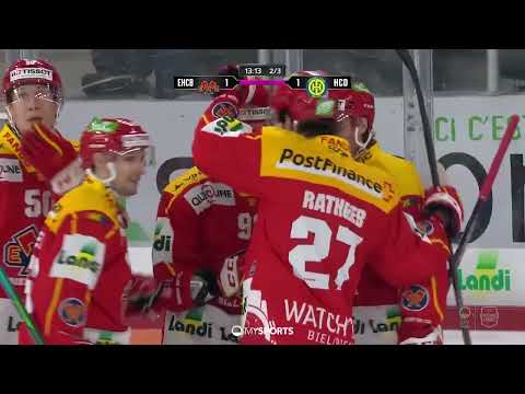 Biel vs. Davos 4:1 – Highlights National League