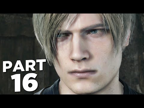 RESIDENT EVIL 4 REMAKE Walkthrough Gameplay Part 16 - RESCUE LEON (FULL GAME)