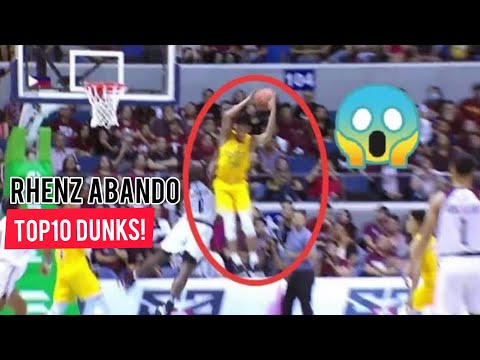 Rhenz Abando TOP 10 craziest dunks you need to see!