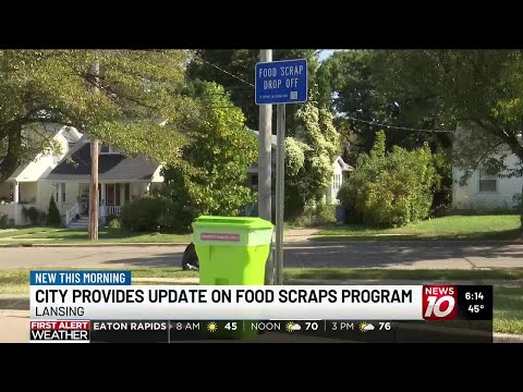 Lansing’s food scraps program diverts 30 tons of waste from landfills