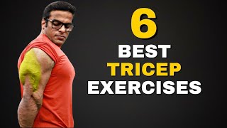 6 Best Dumbbell Tricep Workout | Yatinder Singh