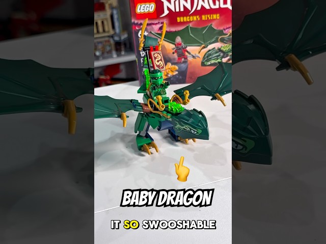 Vídeo relacionado con LEGO Ninjago Dragón Verde del Bosque de Lloyd de Juguete para Construir, Juego Ninja con 2 Minifiguras con Catana y Armas, Regalo para Niños y Niñas de 6 Años o Más 71829