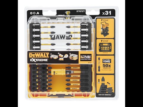 Набор бит DeWALT EXTREME FlexTorq, 31 шт, Phillips, Pozidriv, Torx, кейс Набор бит DeWALT EXTREME FlexTorq, 31 шт, Phillips, Pozidriv, Torx, кейс