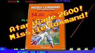 AtariCade 2600 Missile Command!
