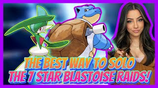 The Best Way To EASILY SOLO The 7 Star Blastoise Raids! | Pokemon Scarlet & Violet