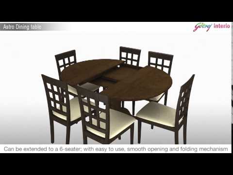 Godrej Dining Table - Latest Price, Dealers & Retailers in India