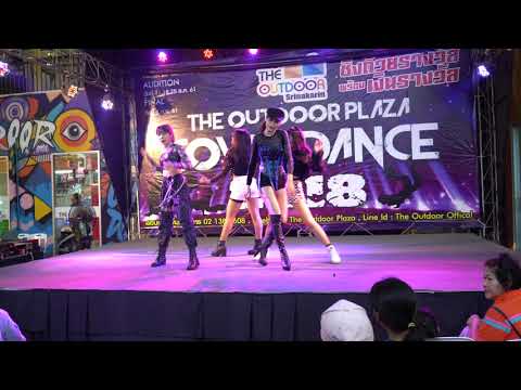 180825 (4K) Who da girls cover Blackpink - DDU-DU DDU-DU @ The outdoor plaza cover dance
