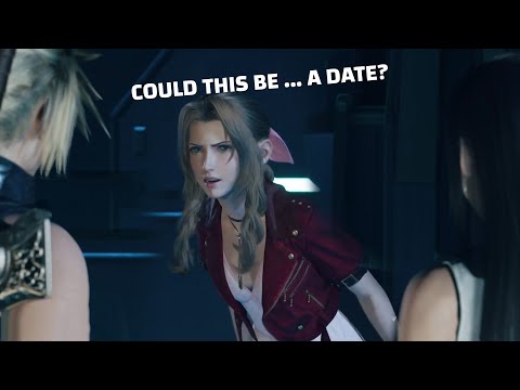 Aerith gets Super Angry & Jealous about Yuffie & Tifa & Cloud's Date - Final Fantasy 7 Rebirth