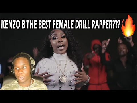 KENZO B IS THE BEST FEMALE DRILL RAPPER 🔥 (Kenzo B - I Wish Reaction)