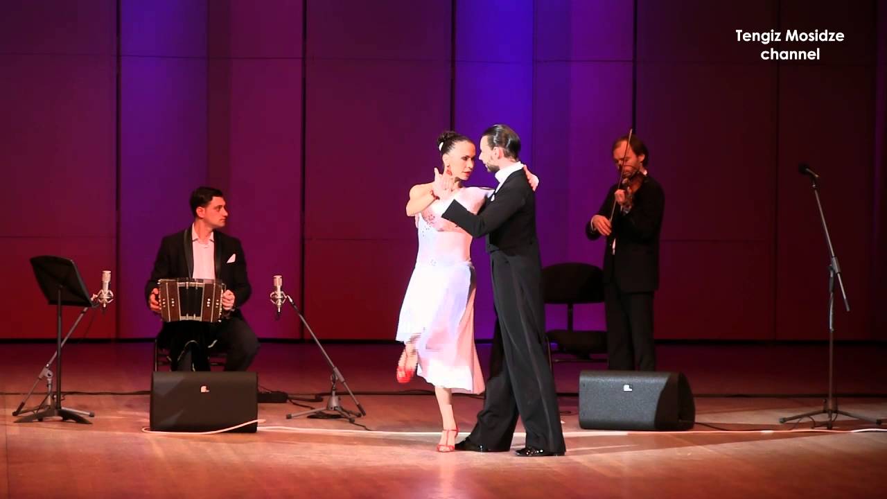 Video thumbnail for Tango-Vals "Desde el Alma".  Olga Nikola and Dmitriy Kuznetsov  with “Solo Tango Orquesta". Танго.