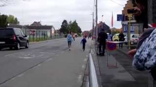 preview picture of video 'Ploegsteert: Jogging du Chateau Nonnet , arrivée 1Km enfants'