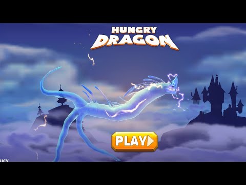 First Legendary Dragon unlocked! Eelectrozoa🐲- Hungry Dragon Gameplay Walkthrough