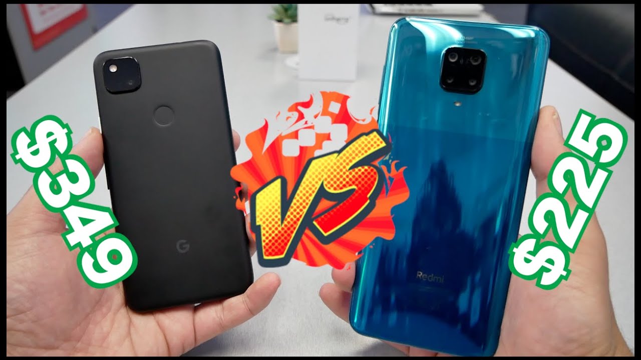 Pixel 4a Vs Redmi Note 9 Pro Speed test