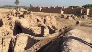 The ruins of ancient Babylon